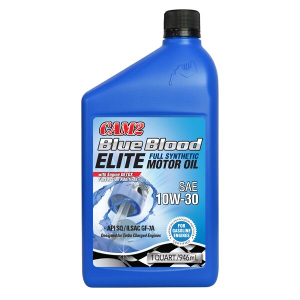 CAM2 BLUE BLOOD ELITE 10W-30 SQ FULL SYNTHETIC ENGINE OIL - CAM2